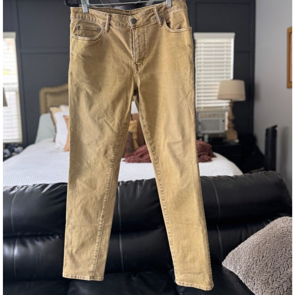 American Eagle Next Level Flex Jeans Mens 32x32  Tan   Skinny Denim